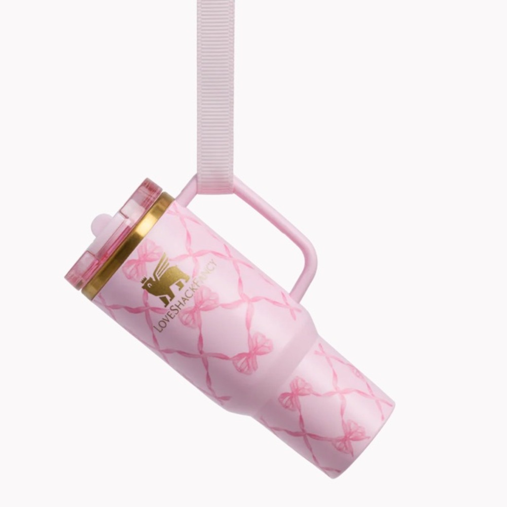 Price FIRM New Stanley x LoveShackFancy Holiday Quencher ProTour Ornament Set - Picture 4 of 7